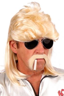 Pruik Aso Jeffrey blond