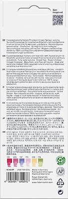 Faber Castell Duo aquarelmarker Goldfaber - etui 6 stuks Flowers