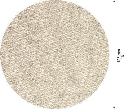 Bosch Accessoires Expert M480 schuurnet voor excenterschuurmachines 125 mm, K80 50-delig - 1 stuk(s) - 2608900680