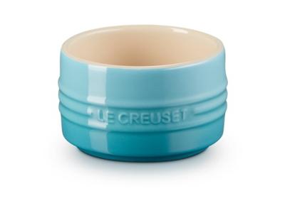 LE CREUSET - Aardewerk - Schaaltje stapelbaar Caribbean Blue