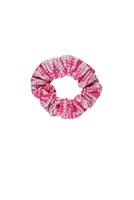 B.Nosy Meisjes scrunchie - Beetroot tie dye - thumbnail
