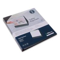 Tafelflipover rillstab a4 liggend zwart 10 tassen - thumbnail