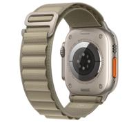Apple Watch Band - Alpine Loop - 49 mm - Olijf - Large - thumbnail