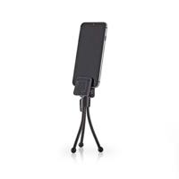 Nedis mini statief voor smartphones / zwart - thumbnail