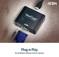 Aten VC180 VGA to HD audio/video-converter met audio - thumbnail