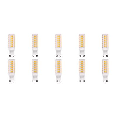 Energiebesparende LED Lampen Set 10 Stuks - G9 Fitting - 5W - Koud Wit 6500K