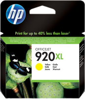 HP inktcartridge 920XL, 700 pagina&apos;s, OEM CD974AE, geel - thumbnail