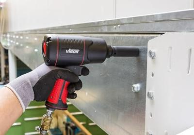 Vigor V4800 Pneumatische slagmoersleutel Gereedschapshouders: 1/2 (12.5 mm) buitenvierkant Draaimoment (max.): 610 Nm