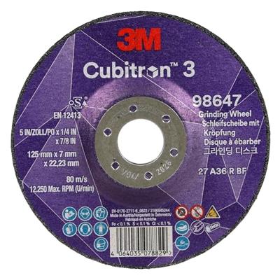 Cubitron 98647 Afbraamschijf Diameter 125 mm Boordiameter 22.23 mm 10 stuk(s)