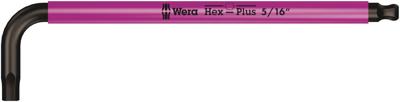 Wera 950 SPKL Stiftsleutel Multicolour, Inch Maten, 5/16 duim pink - 1 stuk(s) - 05022637001 Wera 950 SPKL Stiftsleutel Multicolour, Inch Maten, 5/16 duim pink - 1 stuk(s) - 05022637001