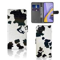 Samsung Galaxy A51 | Telefoonhoesje | Met pasjeshouder | Koeienvlekken - thumbnail