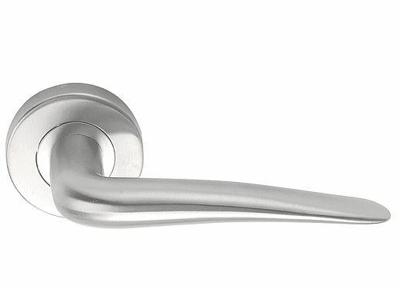 Formani LBXX massieve deurkruk - BASICS - geveerd op rozet - mat RVS mat roestvast staal