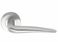 Formani LBXX massieve deurkruk - BASICS - geveerd op rozet - mat RVS mat roestvast staal - thumbnail