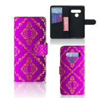 Wallet Case LG G8s Thinq Barok Roze - thumbnail