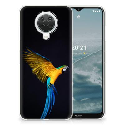 Nokia G20 | G10 | TPU Hoesje | Papegaai