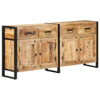 Dressoir 172x35x80 cm massief mangohout - thumbnail