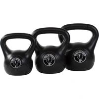 Voordeelset Kettlebells 8, 10 en 12 kg Kunststof - thumbnail