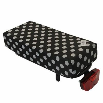 Bagagedragerkussen BIG Cushie White Small Dots