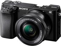 Sony alpha 6100 Digitale camera 24.2 Mpix Zwart 4K video, Bluetooth, Klapbaar display, Optische zoeker, WiFi - thumbnail