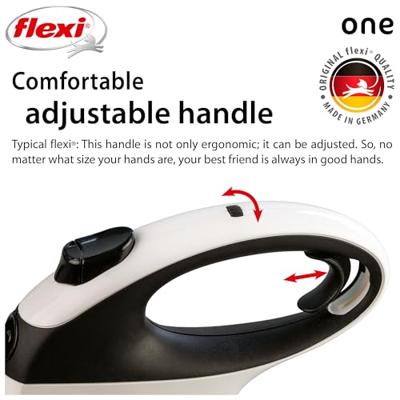 Flexi One for All Tape rollijn 5 meter Zwart/Wit