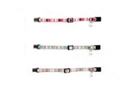 Beeztees Kittenbandje Joy Roze 14-23cm 8mm - thumbnail