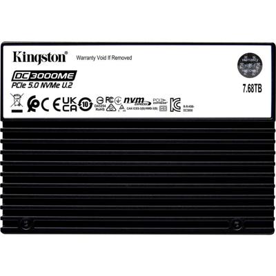 Kingston Enterprise 7.68 TB NVMe/PCIe U.2 SSD harde schijf (2.5 inch) PCI-Express SEDC3000ME/7T6 Kingston Enterprise 7.68 TB NVMe/PCIe U.2 SSD harde schijf (2.5 inch) PCI-Express SEDC3000ME/7T6