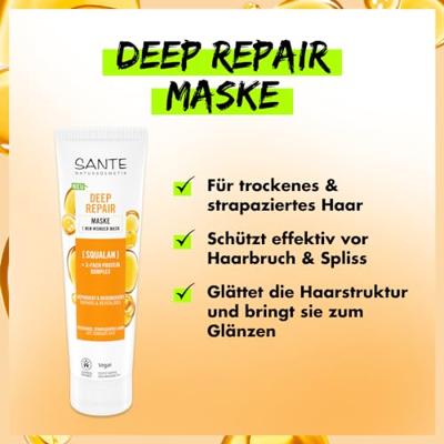 Deep repair mask squalan 150 Milliliter