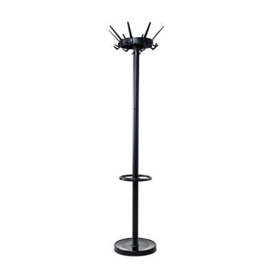 Maul Staande kapstok 9408090 MAULcaligo Aantal haken: 32 (Ø x h) 46 cm x 175 cm Staal Zwart 1 stuk(s)
