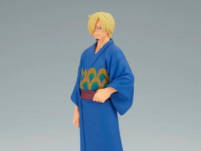 One Piece DXF - The Grandline Series Wanokuni Figure - Sanji Yukata Version