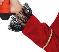 Piratenpak Meisje Rood Grace - thumbnail