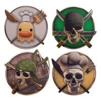 One Piece Coaster 4-Pack Characters #2 - thumbnail