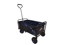 FEDEC Opvouwbare Bolderkar - Tot 75KG - PVC wielen - Zwart - thumbnail