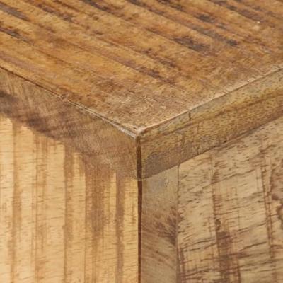 Salontafel 68x68x41 cm ruw mangohout Salontafel 68x68x41 cm ruw mangohout
