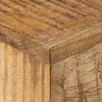 Salontafel 68x68x41 cm ruw mangohout - thumbnail