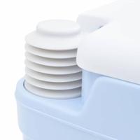 VidaXL Camping toilet lichtblauw en wit 41,5 x 36,5 x 30 cm polyetheen - thumbnail