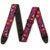 Dunlop JH22 Jimi Hendrix Blacklight Monterey Pink Strap limited edition gitaarband Dunlop JH22 Jimi Hendrix Blacklight Monterey Pink Strap limited edition gitaarband