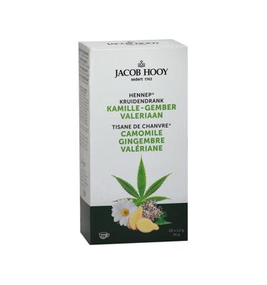 Jacob Hooy Hennep Kamille Gember Valeriaan Kruidendrank Jacob Hooy Hennep Kamille Gember Valeriaan Kruidendrank