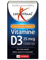 Lucovitaal Vitamine D3 25mcg 60Capsules - thumbnail