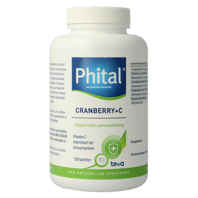 Phital Cranberry + C 250 Tabletten Phital Cranberry + C 250 Tabletten