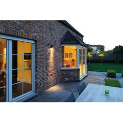 SLV Muur downlighterWallyx GU10 15cm antraciet - 227195