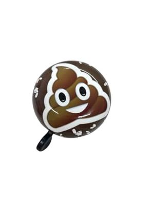 Widek ding dong bel groot poep emoticons op kaart