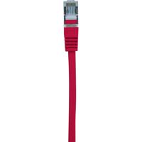 Renkforce RF-5043972 RJ45 Netwerkkabel, patchkabel CAT 6A S/FTP 1.00 m Rood Vlambestendig 1 stuk(s) - thumbnail