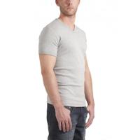 Garage T-Shirt V-neck Slimfit Grey Stretch (art 0202) - thumbnail