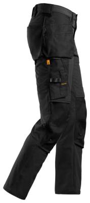 Snickers Workwear 6271 Full Stretch Werkbroek met holsterzakken zwart - maat 52
