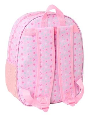 Kinderrugzak Safta Roze 27 x 33 x 10 cm 3D