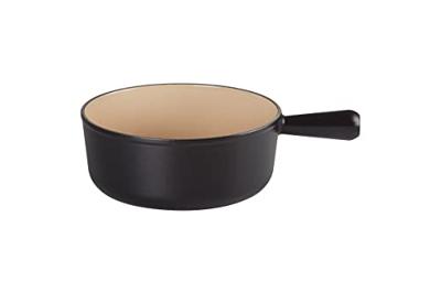 Le Creuset Fonduepan Tradition - Mat Zwart - ø 24 cm / 3.3 liter