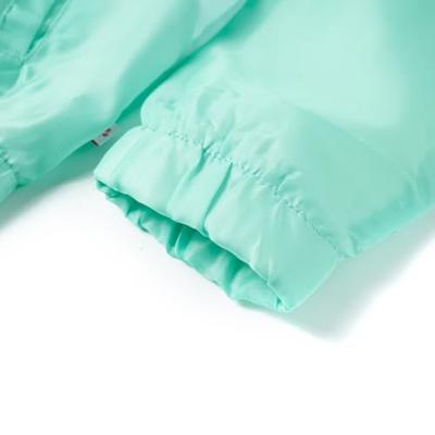 Kinderjas met capuchon en rits 116 meerkleurig Kinderjas met capuchon en rits 116 meerkleurig