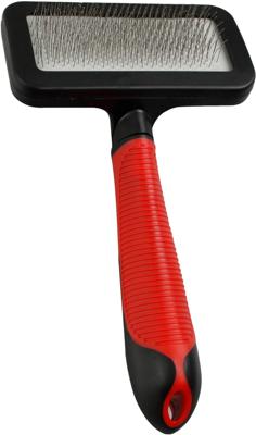 Slickerborstel Zacht met Handvat M 23.5 x 12.5 x 4.5 cm Flamingo Rood Slickerborstel Zacht met Handvat M 23.5 x 12.5 x 4.5 cm Flamingo Rood