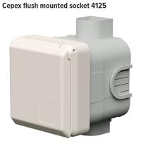 MENNEKES Mennekes 4125 CEE-wandcontactdoos 16 A 5-polig 400 V 1 stuk(s) - thumbnail