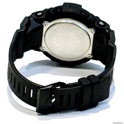 Casio GBD-800-1BER Horloge Elektronisch (l x b x h) 15.5 x 48.6 x 54.1 mm Zwart Materiaal (behuizing): Hars Materiaal (armband): Hars - thumbnail